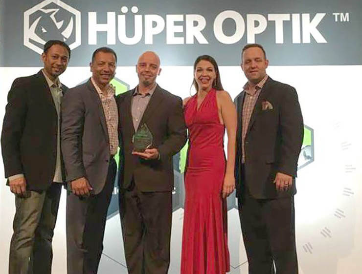 Huper Optik Dealer of the Year Florida 2015
