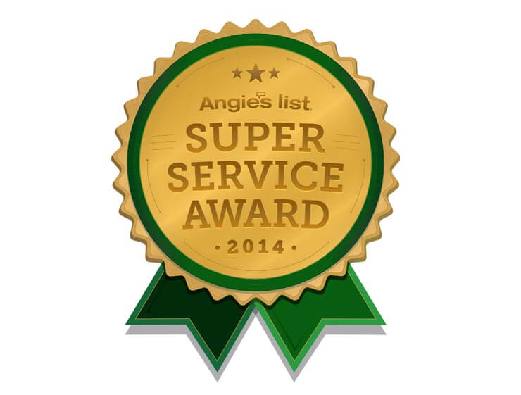 2014 Angie's List Super Service Award Winner