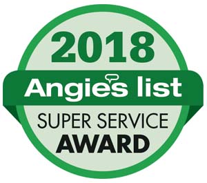 2018 Angie's List Super Service Award Winner