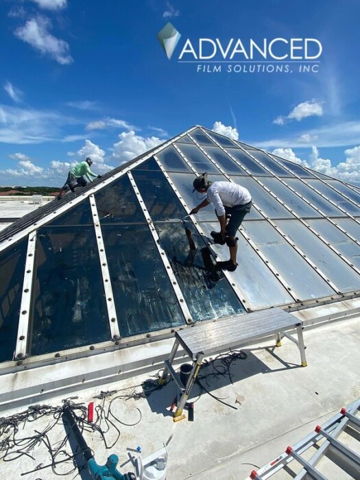 Florida Skylights Exterior Window Film Applications