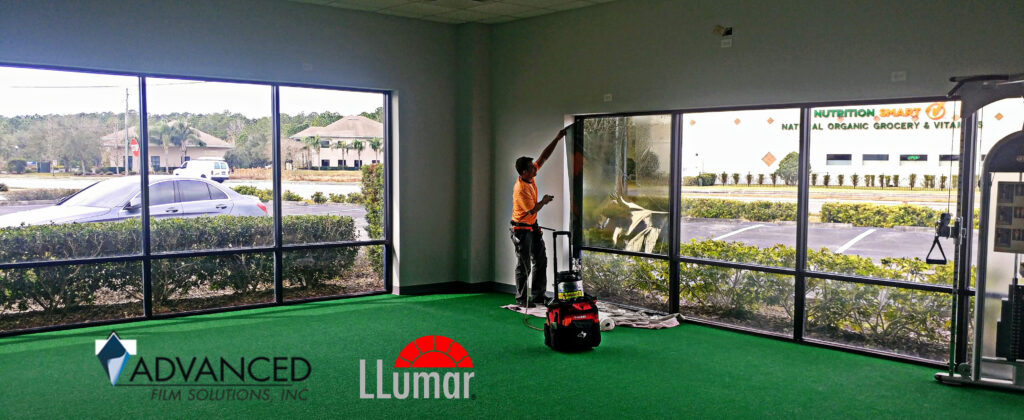 Storefront glare free with LLumar