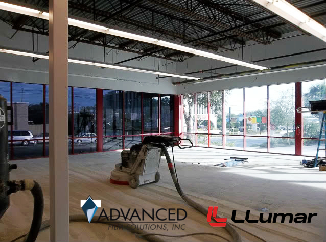 before and after in a Wesley Chapel retail store