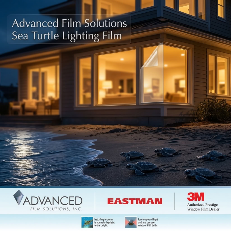 Protect Your View, Your Comfort, and Florida’s Sea Turtles with Advanced Film Solutions